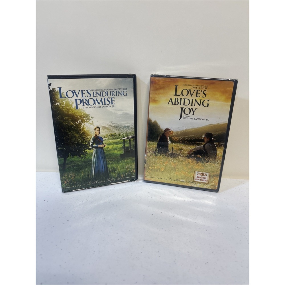 Bundle Of 2 Love's Abiding‎ Joy DVD Sealed And Loves Enduring Promise Open